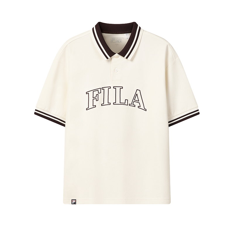 

FILA Футболка-поло ORIGINALE мужская Albumen White