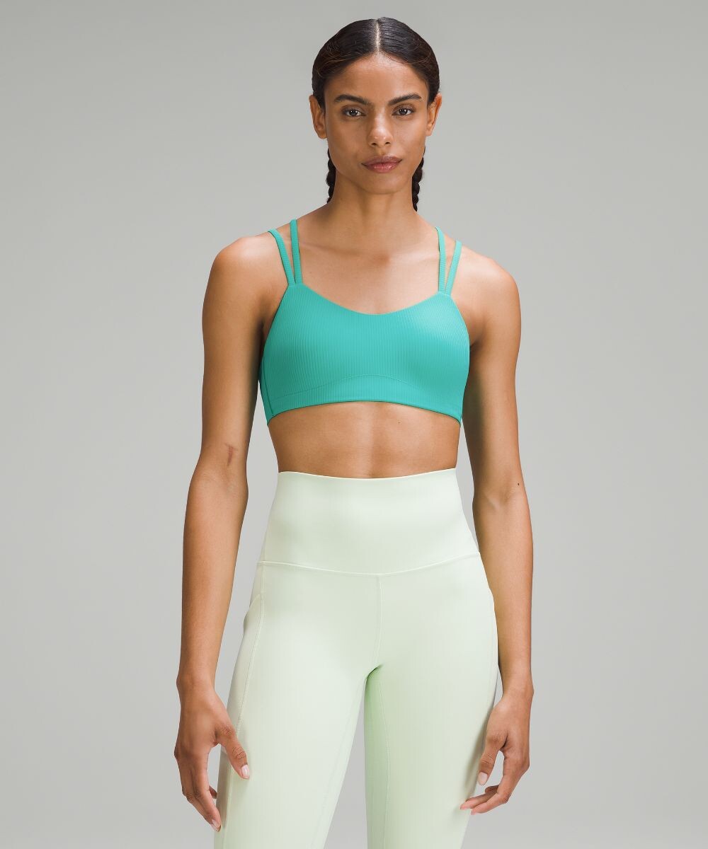 

Спортивный бюсгальтер Lululemon, зеленый