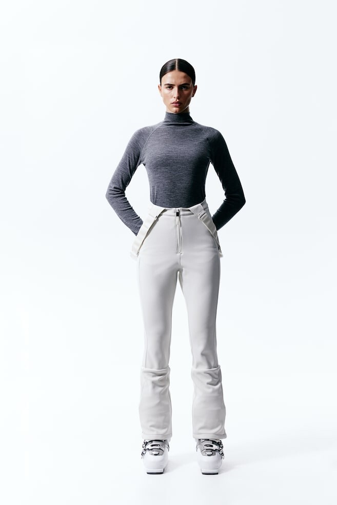 

Шерстяная лыжная майка H&M, серый