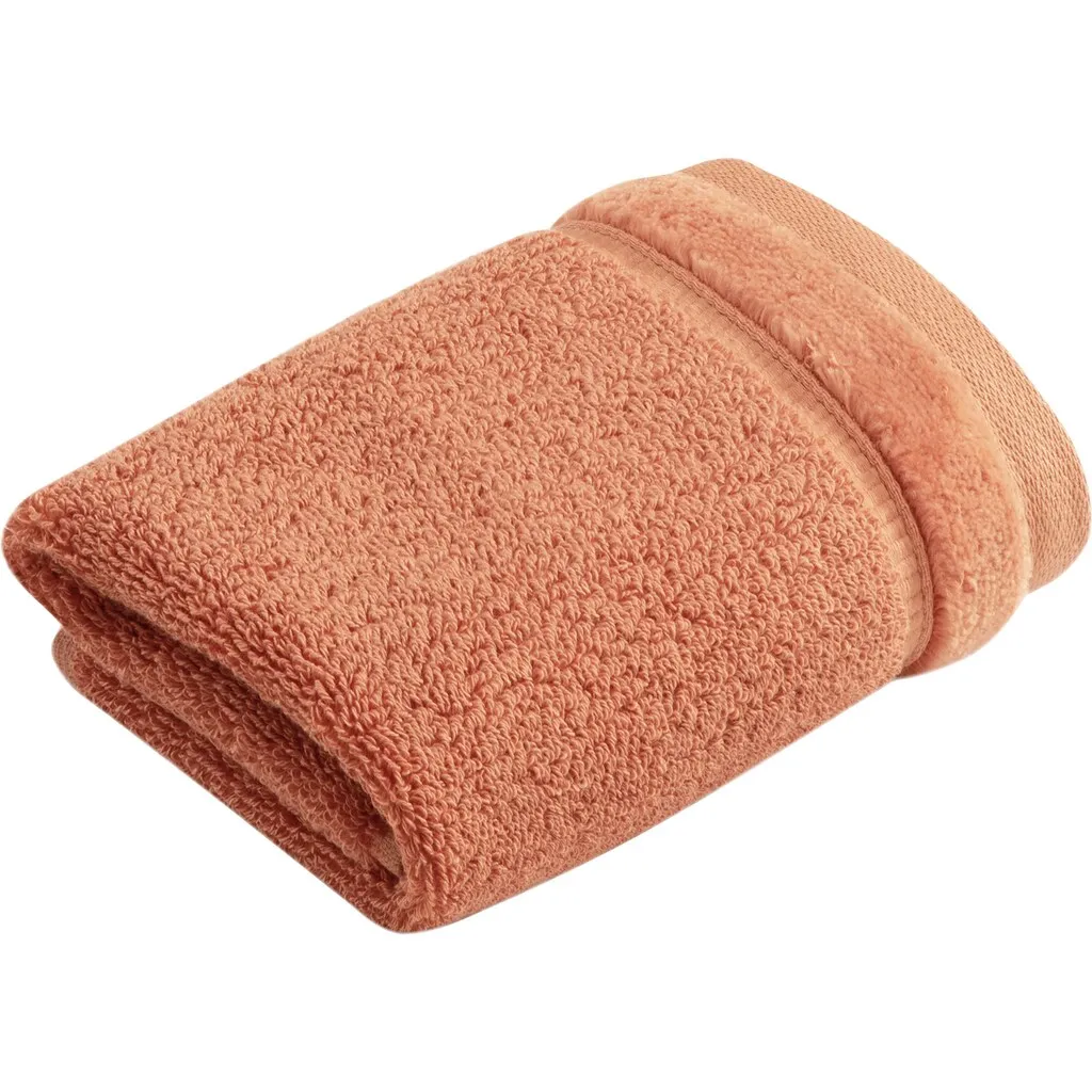 Мочалка Pure в наборе, из хлопка и VEGAN, с элегантной бархатистой отделкой Vossen, Bronze