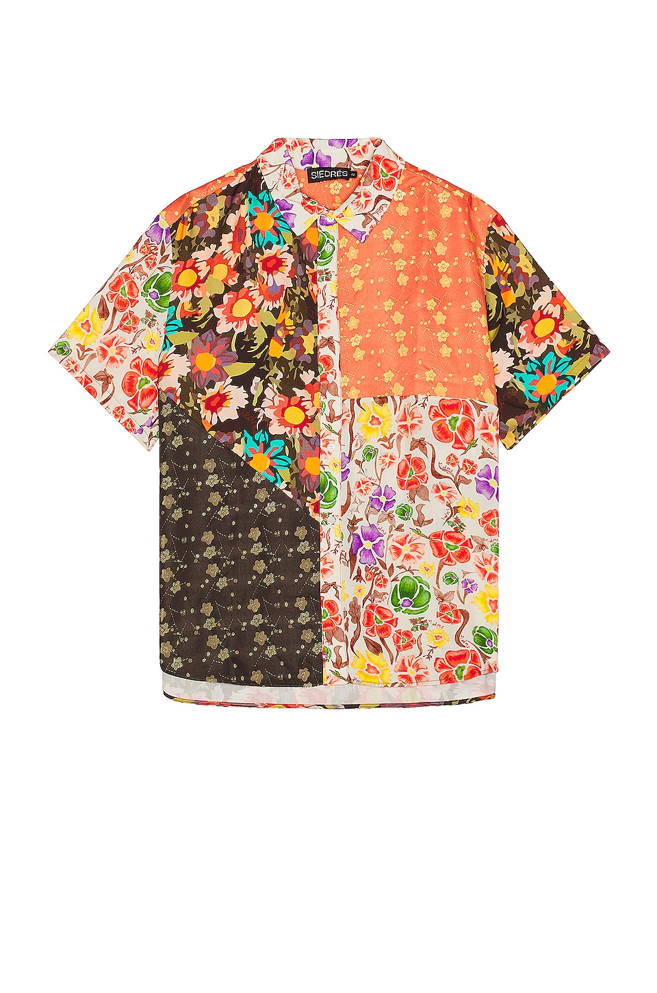 

Рубашка SIEDRES Printed Patchwork Short Sleeve, цвет Multi