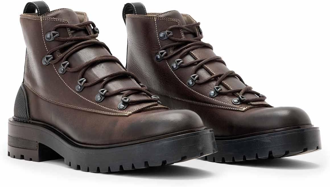 Мужские походные ботинки AllSaints Mccoy, темно-коричневый — фото 2