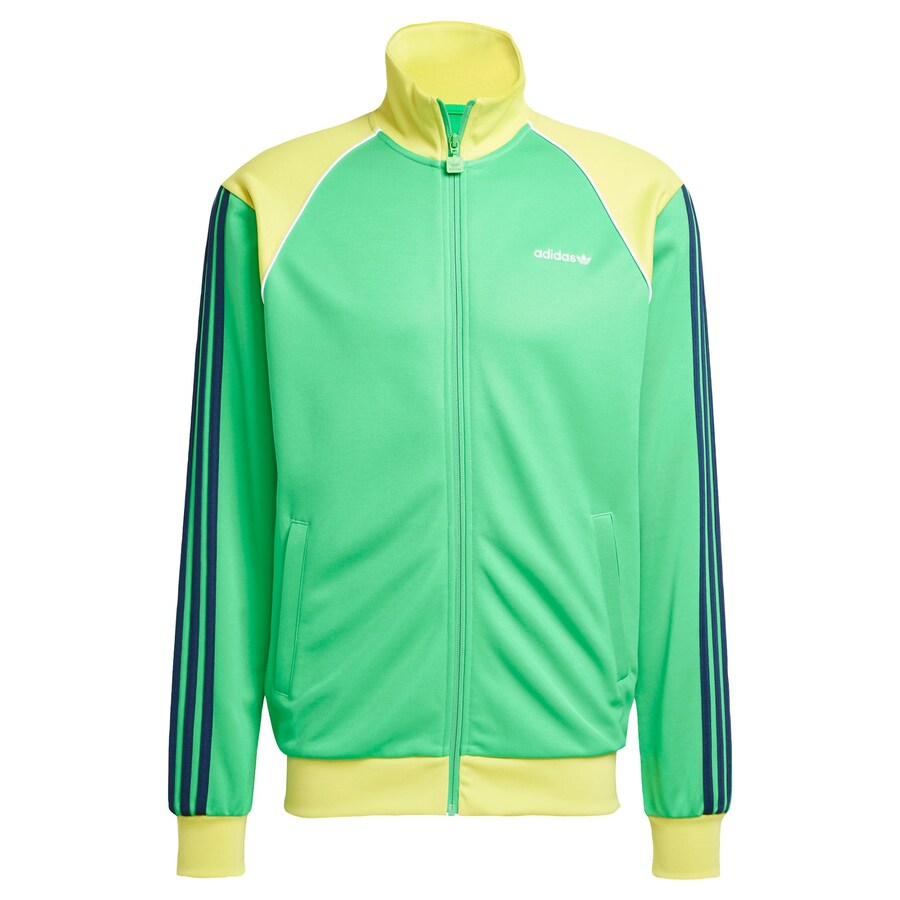 

Толстовка с капюшоном на молнии ADIDAS ORIGINALS Track, зеленый