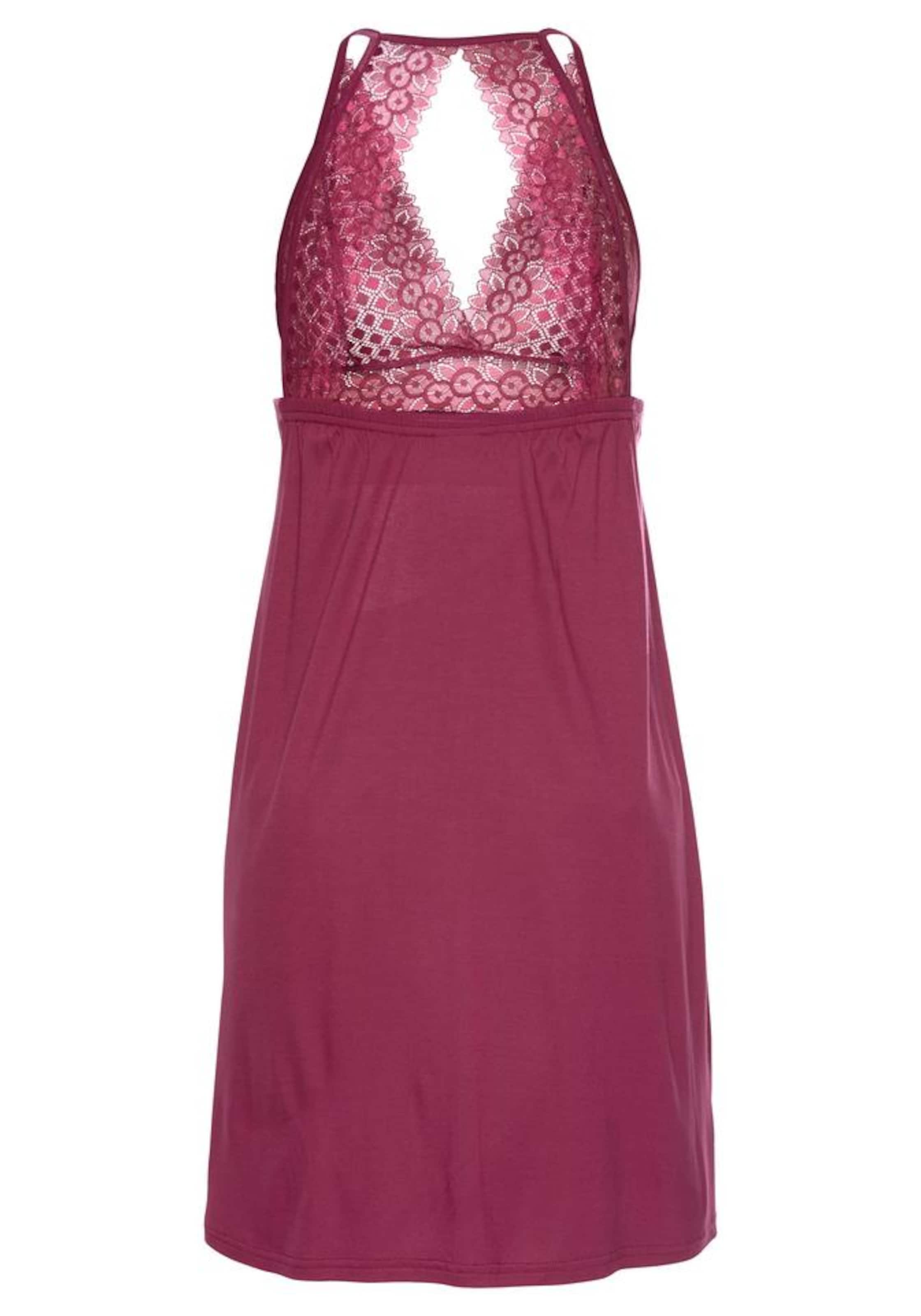 

LASCANA Пеньюар в бордовом цвете