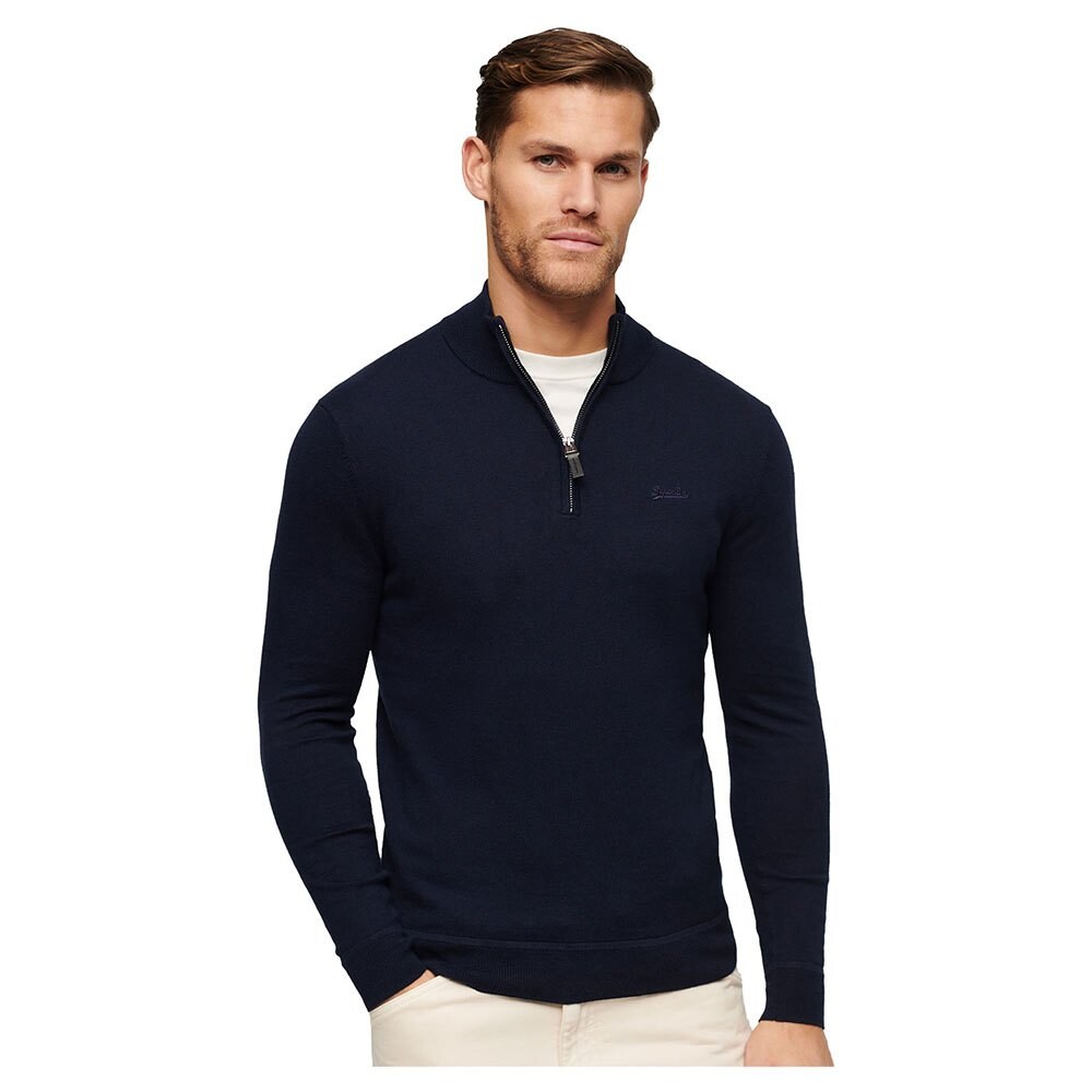 

Свитер Superdry Henley, синий