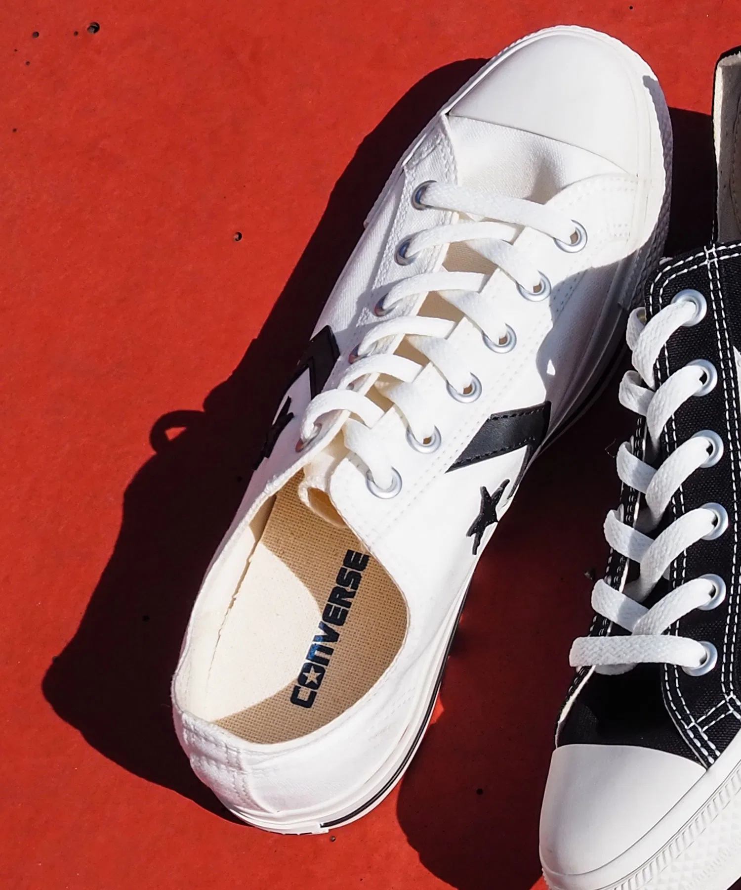 Унисекс кеды из канваса CONVERSE CX PRO чёрно-белые