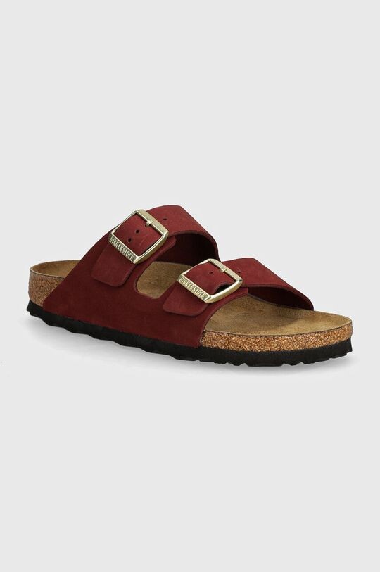 

Тапочки Arizona SFB из нубука Birkenstock, бордовый