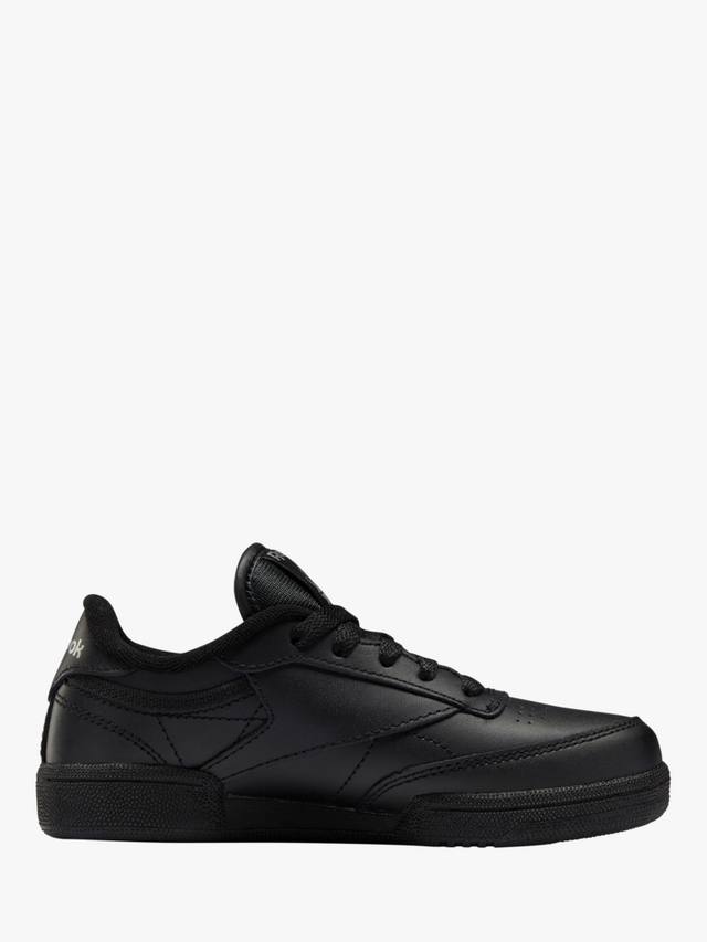 Детские кожаные кроссовки Club Champion Reebok, Black — фото 4