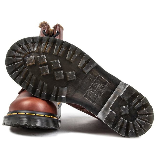 Доктор ботинки Martens 1460 Serena Dr Martens, коричневый — фото 4