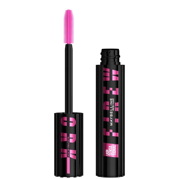 

New york, тушь для ресниц lash sensational firework volumizing mascara - electro black Maybelline