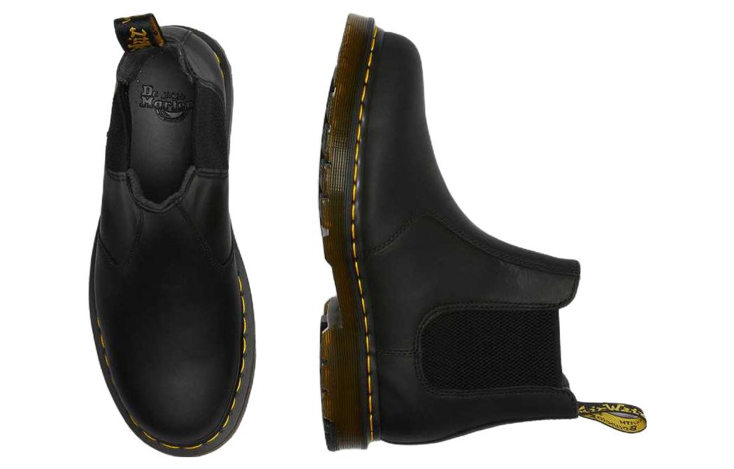 Мужские ботинки челси Dr.Martens 2976 DM's с подошвой Wintergrip, черный — фото 4