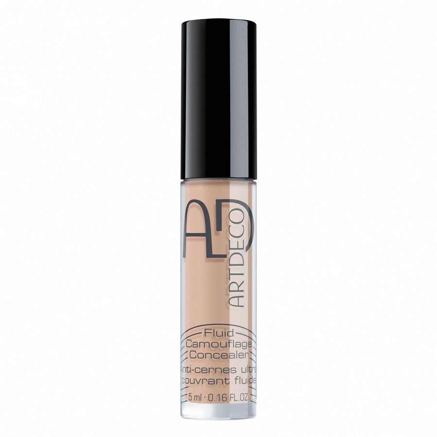 

Жидкий консилер fluid camouflage concealer Artdeco, цвет nr. 08 peach/peach medium, 5 мл