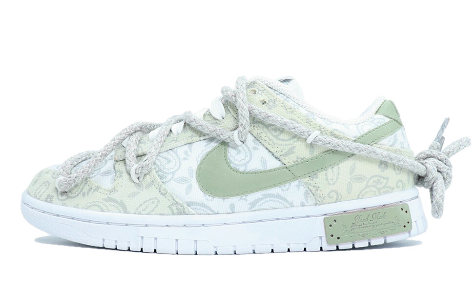 

Женские кроссовки для скейтбординга Nike Dunk Low, светло-зеленый