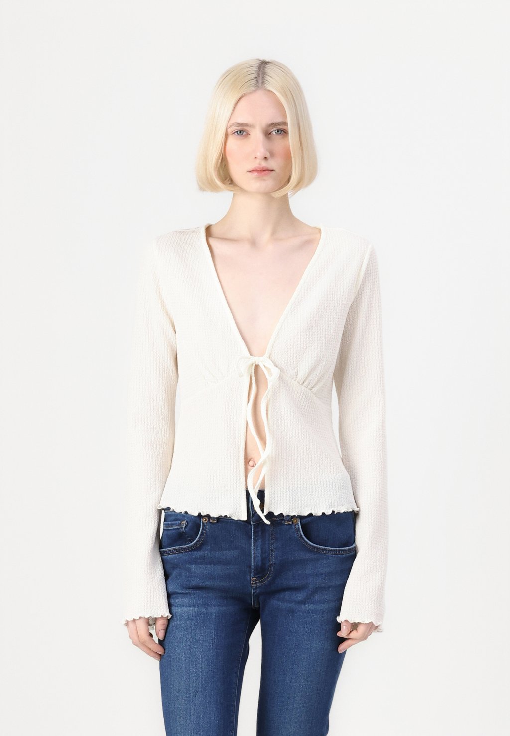 

Кардиган ONLLISSY SLEEVE CARDIGAN ONLY, белый