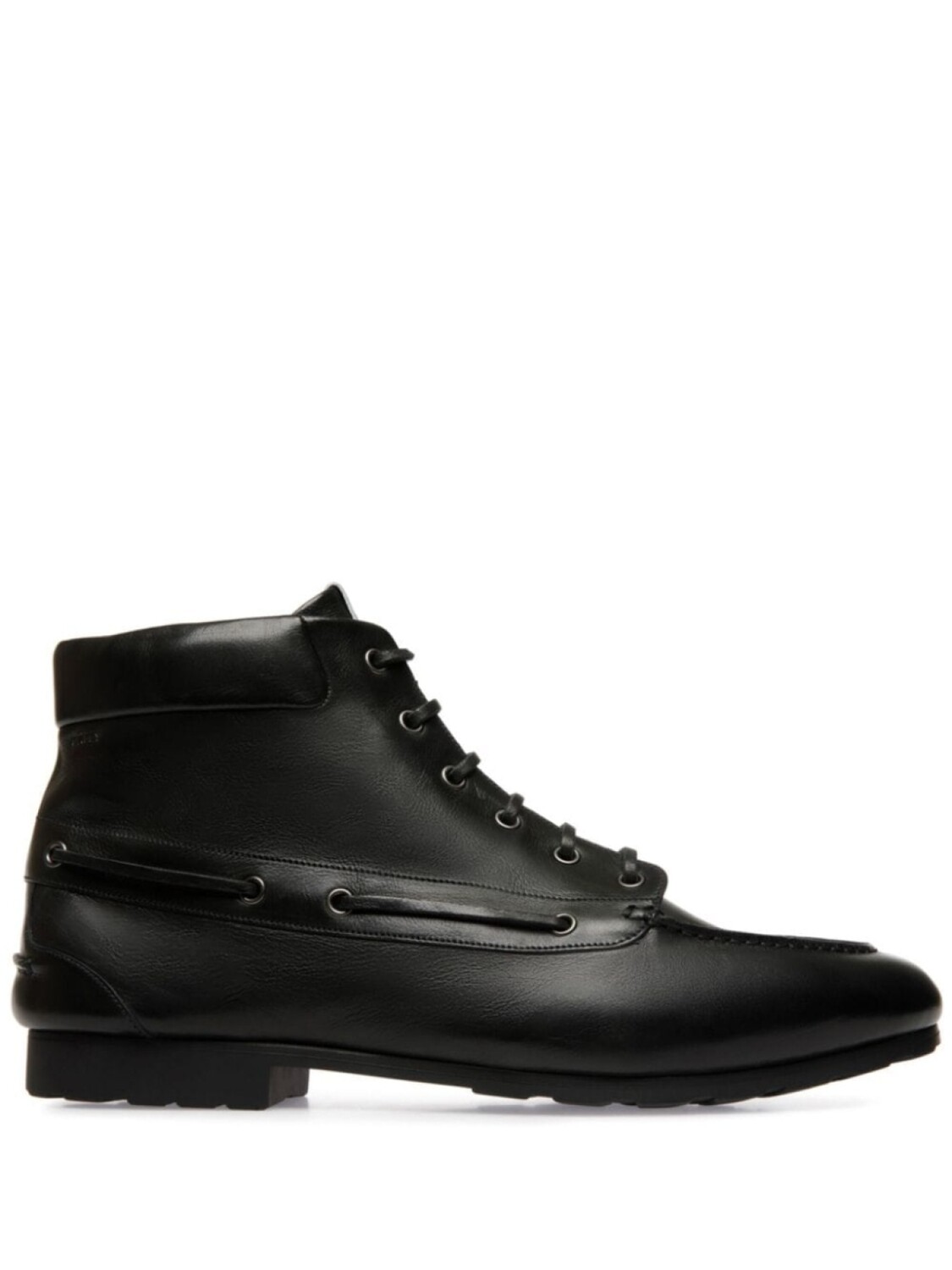 

Bally пафос кожаные сапоги, черный