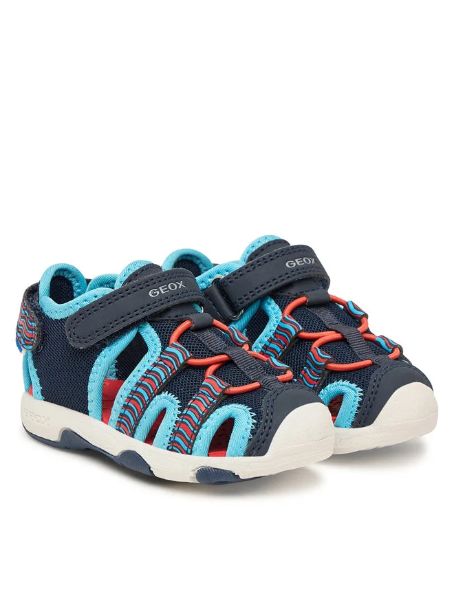 Geox Сандалии B Sandal Multy Boy B650FA 0CE14 CF44D M темно-синие — фото 2
