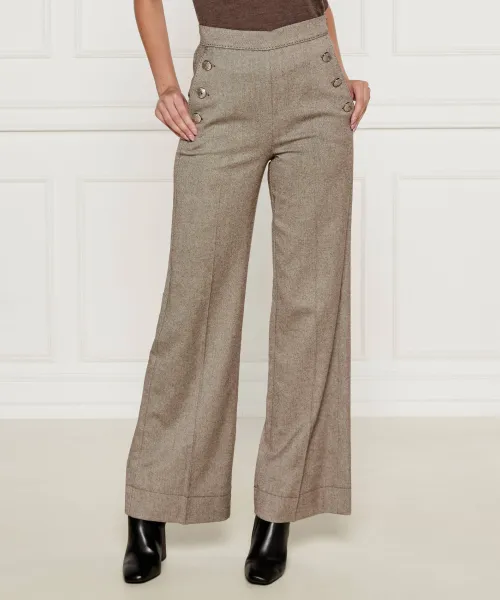 

Брюки Flare fit Marella, серый