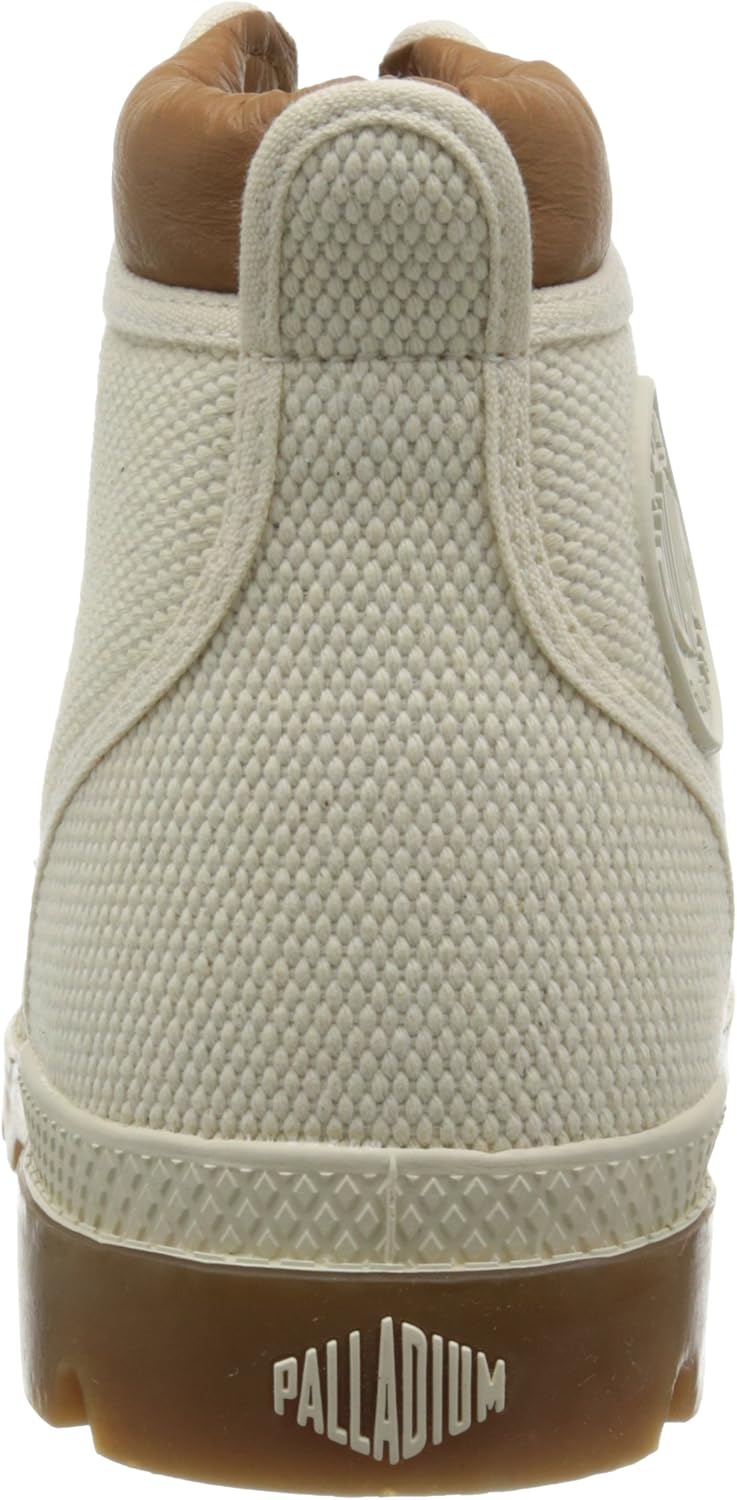 Мужские ботинки Palladium Pampa Hi Cuff-M, белый — фото 3