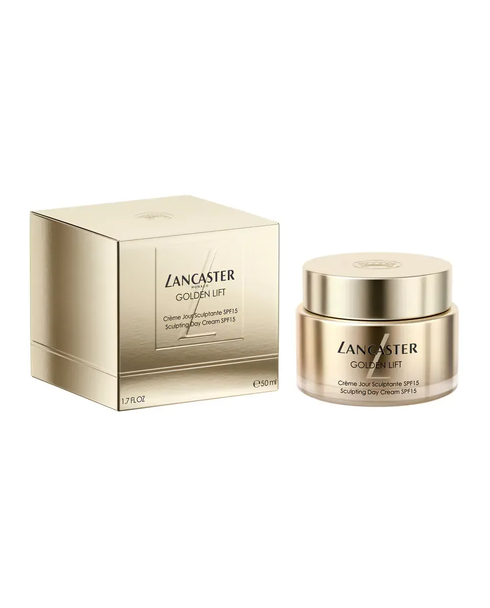 Крем для лица Lancaster — Дневной Golden Lift Sculpting Day SPF15, 50 мл — фото 2