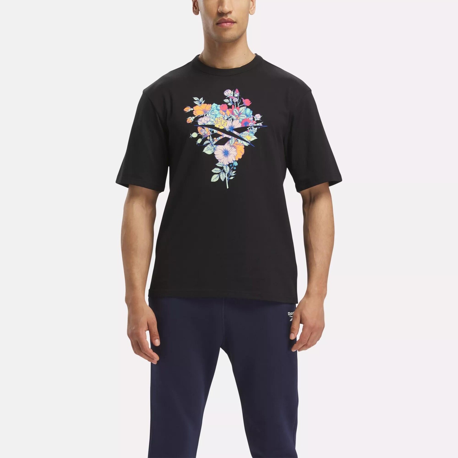

Футболка Reebok Identity Good Vibes, черный