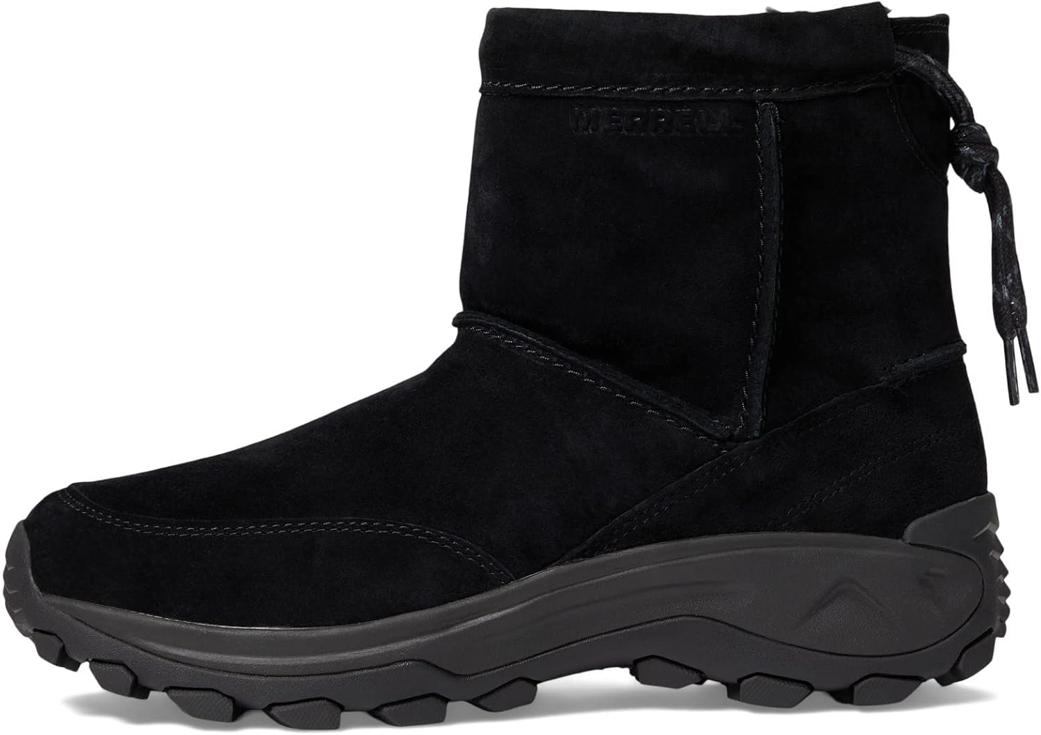 Мужские зимние ботинки Merrell на шнуровке, черный — фото 4