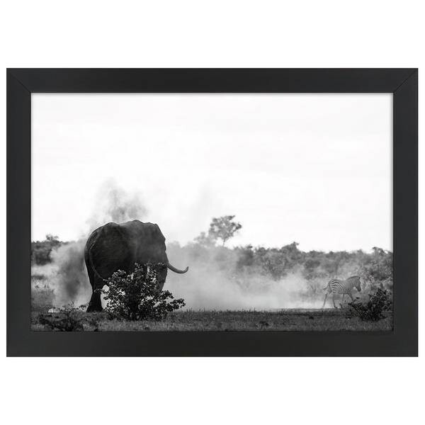 

Рамка для фотографий LegendArte Das Zebra und der Elefant, черный