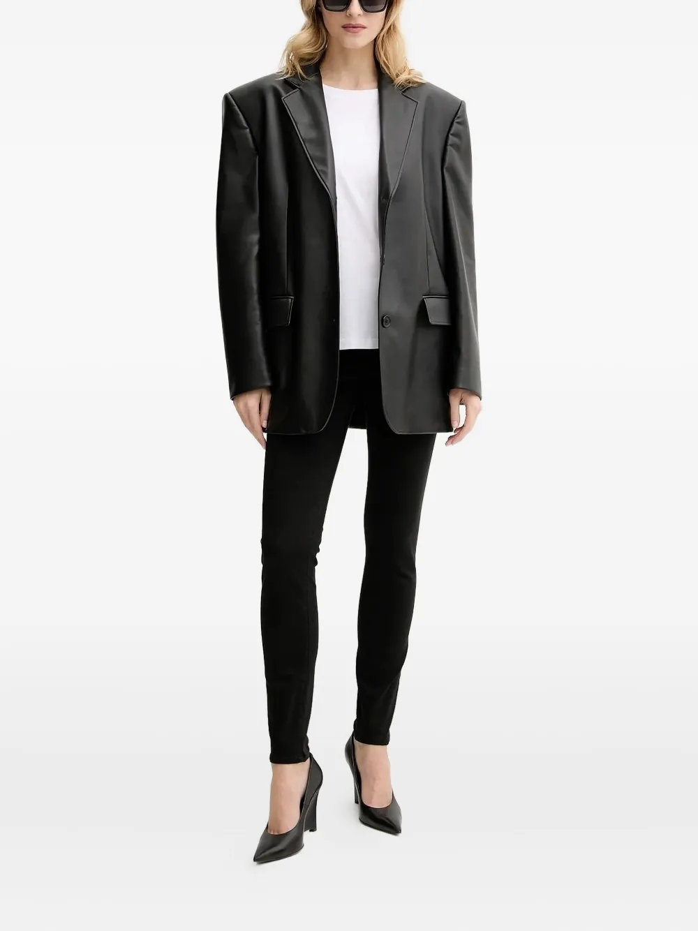 

Джинсы со шлевками Armani Exchange, черный