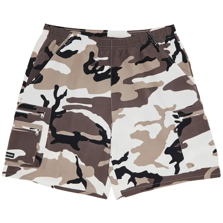 Шорты Supreme Cargo Water Short 'Snow Camo', мультиколор