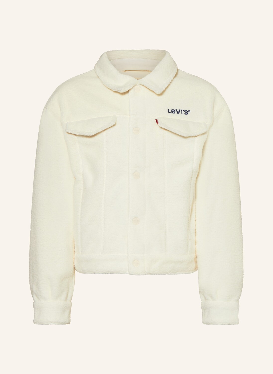 

Флисовая куртка Levi'S, экрю