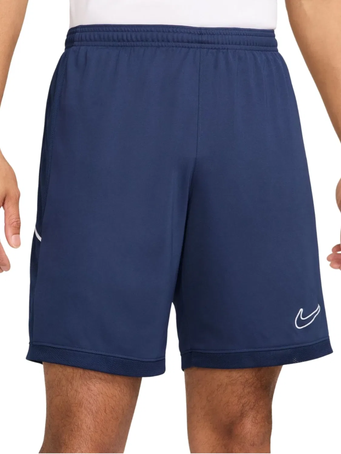 Спортивные шорты NIKE Regular Workout Pants Nike Academy Dri-FIT темно-синего цвета