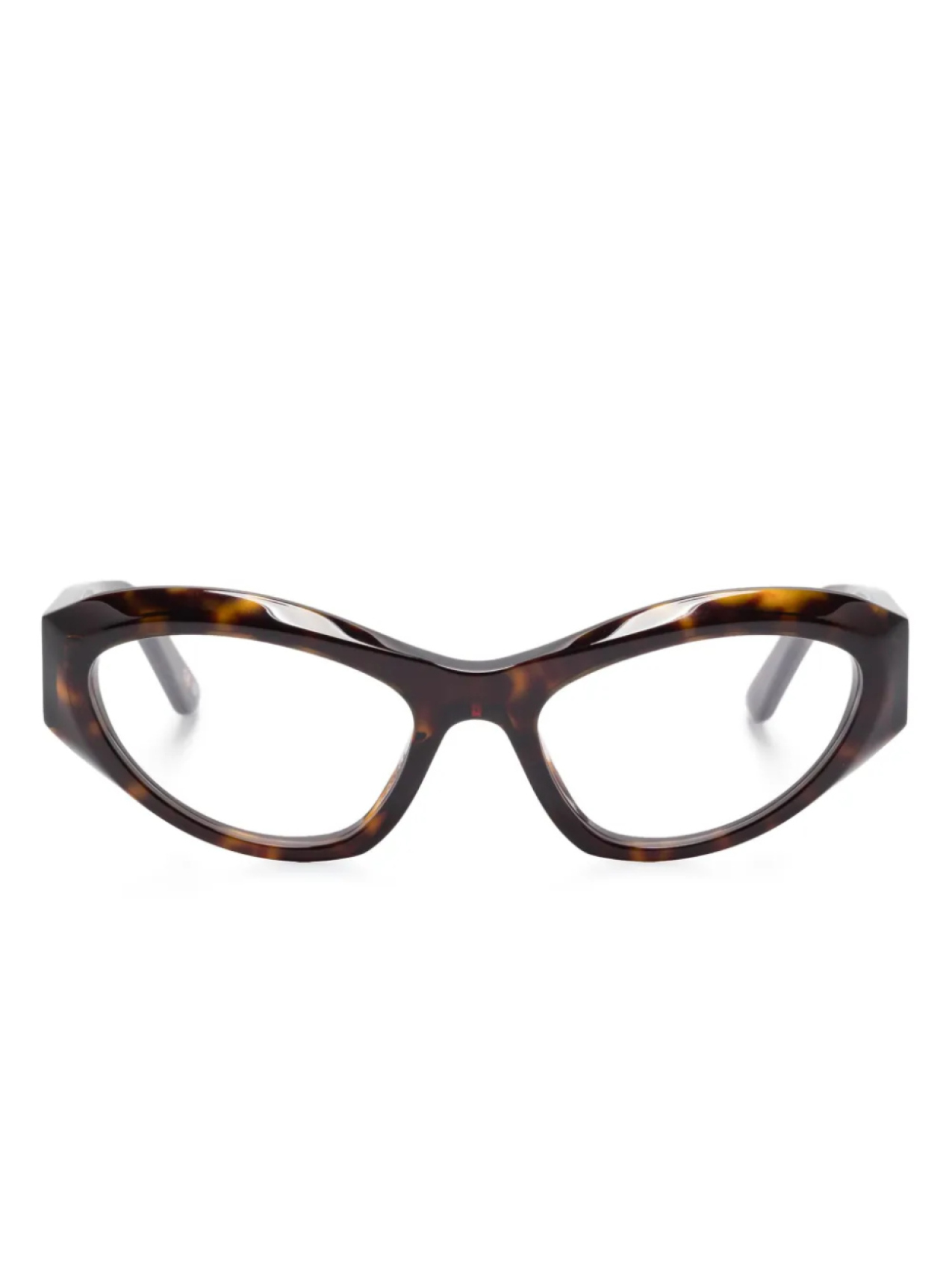 

Очки в оправе 'кошачий глаз' Balenciaga Eyewear, коричневый