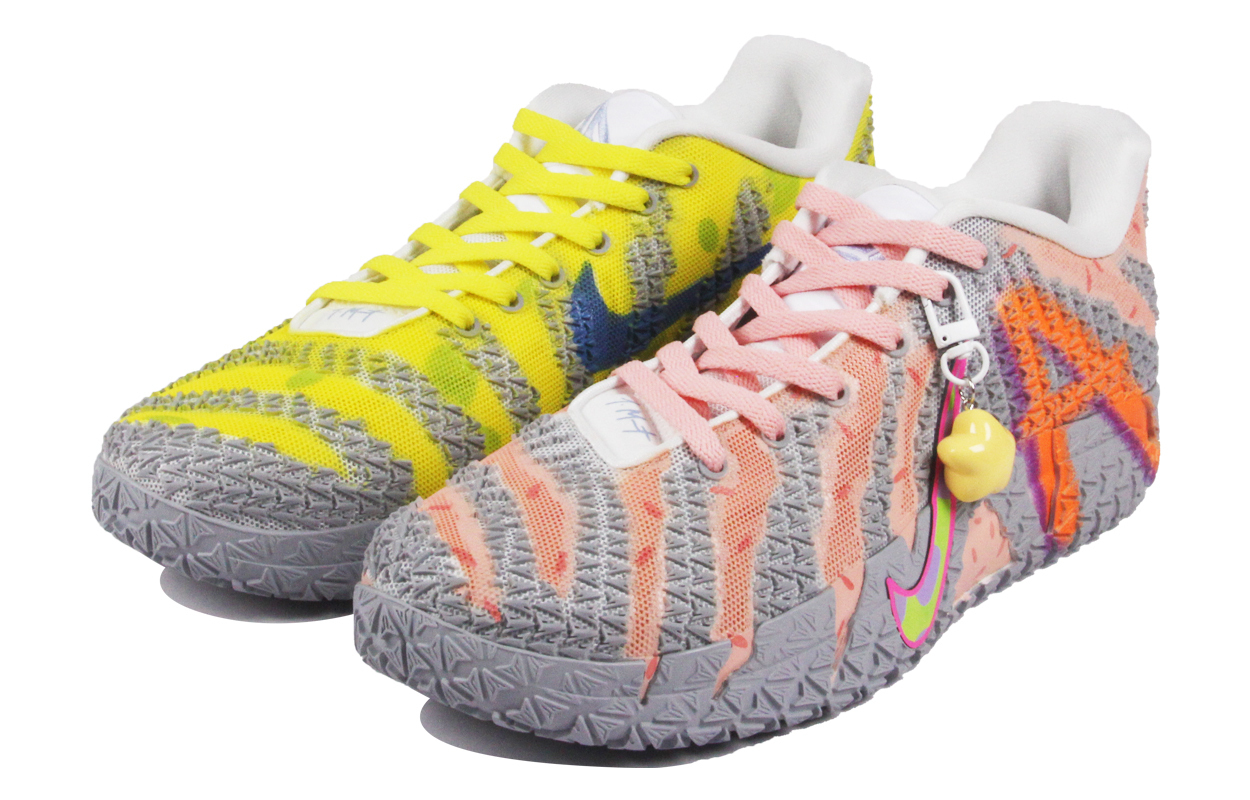 

Nike Кроссовки баскетбольные Ja Morant 3 Yellow Pink Bubbles Party Low top Unisex Yellow Pink