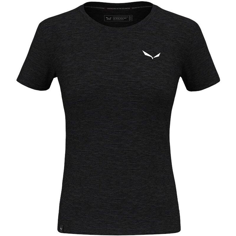 

Shirt eagle minilogo am t-shirt w Salewa, цвет black out