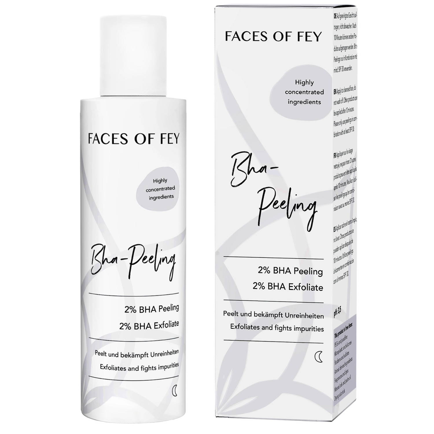 

Скраб для лица 2% bha peeling 100 ml Faces Of Fey, объем 100 мл