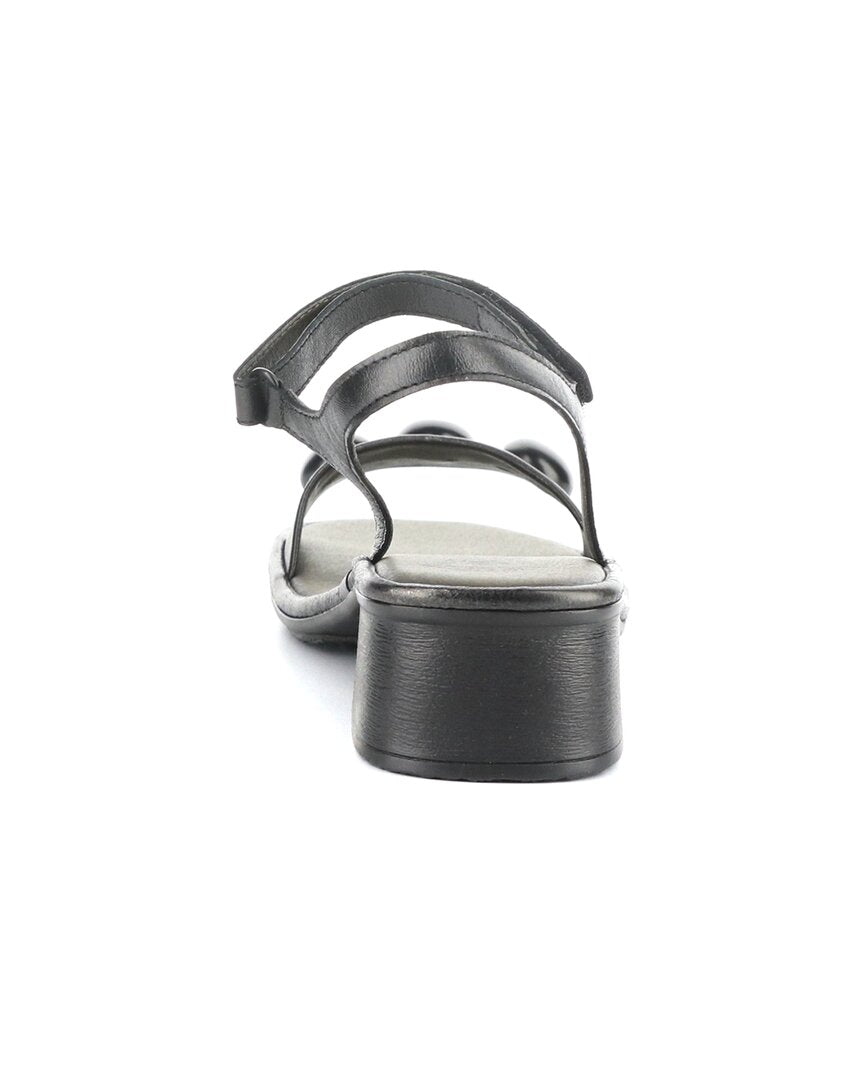 FLY London Exie Leather Sandal, черный — фото 3