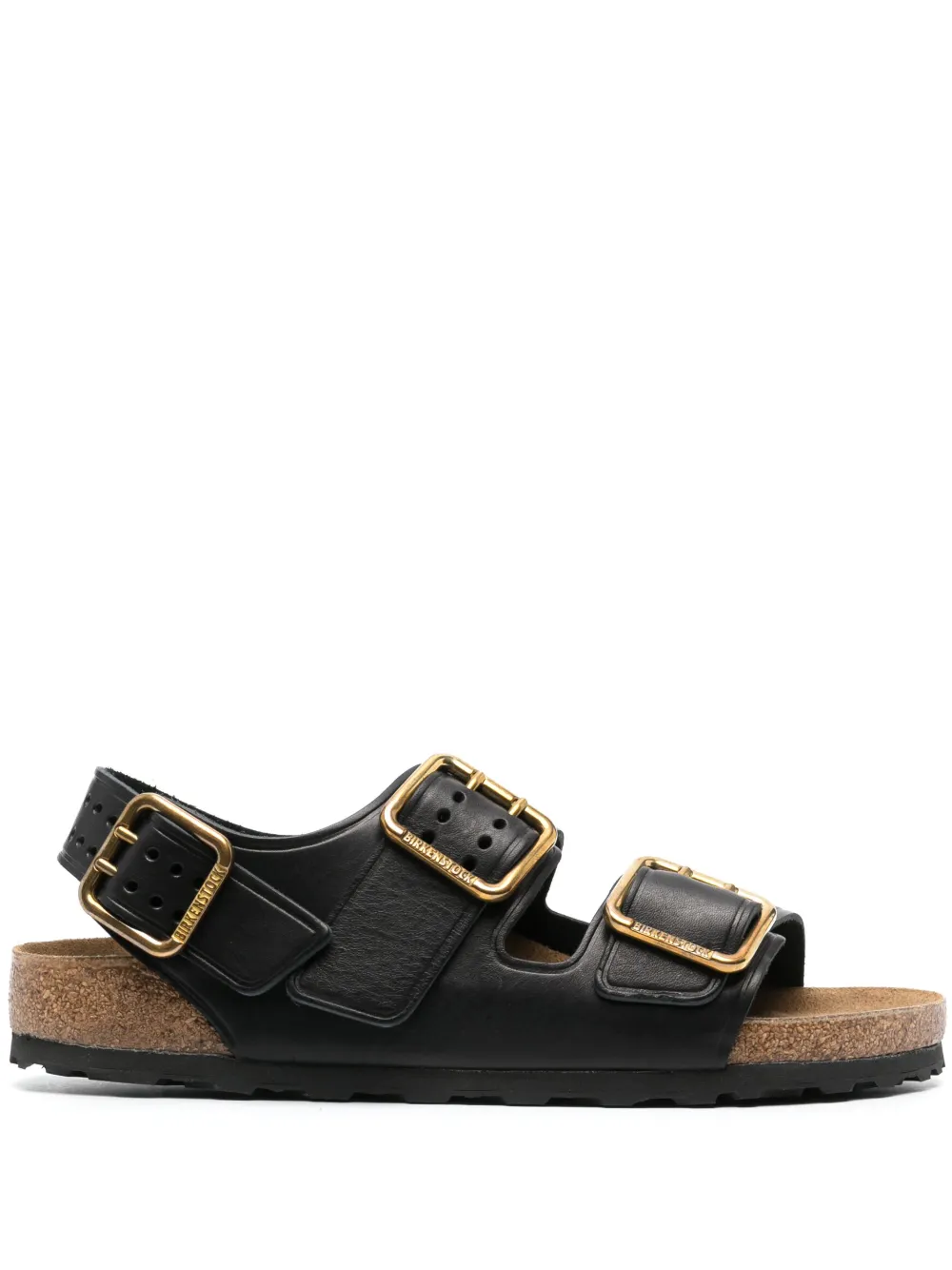 

Сандалии с пряжками BIRKENSTOCK, черный