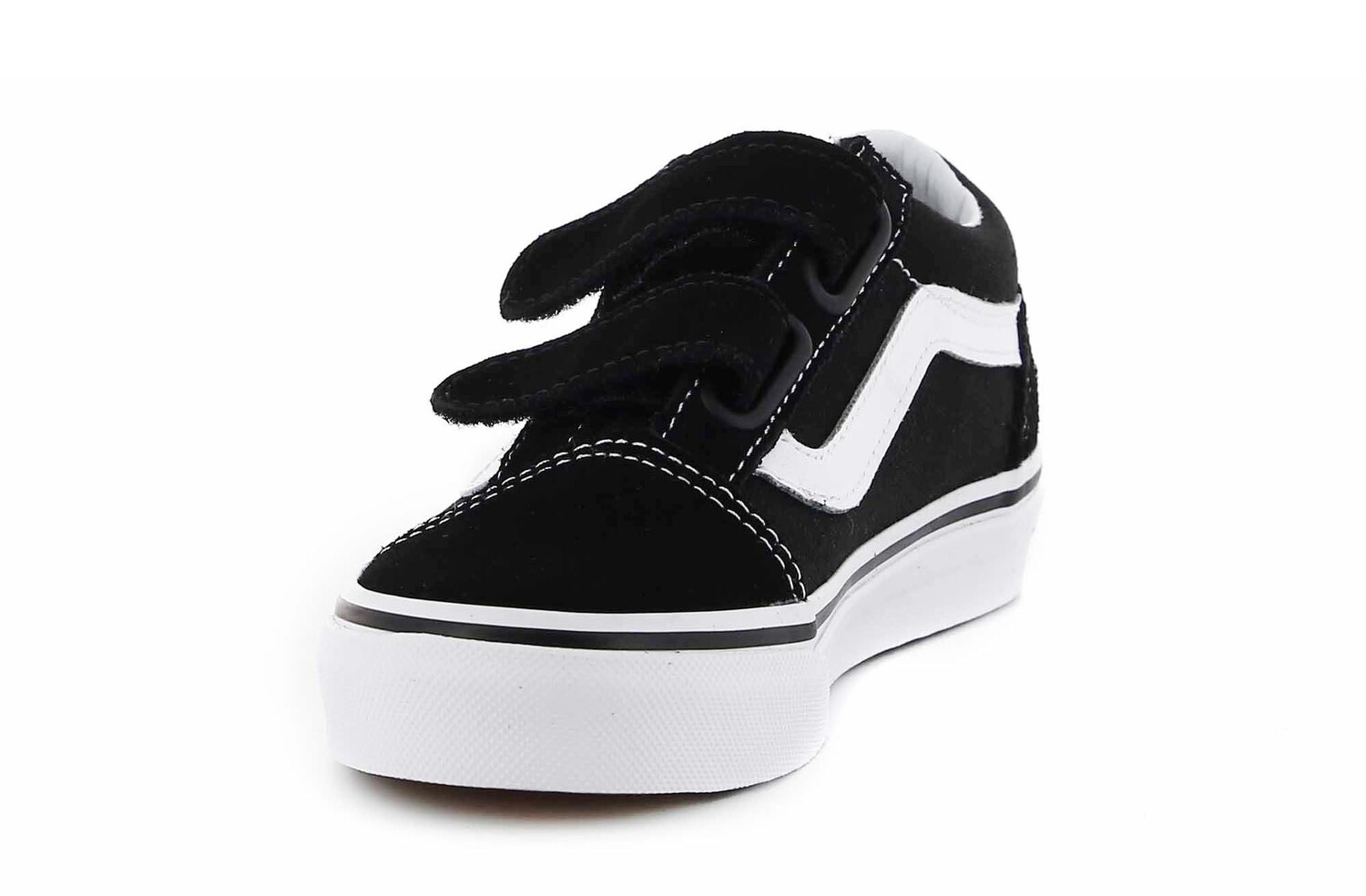 Кроссовки на регулируемых ремешках uy old skool v Vans, черный — фото 4