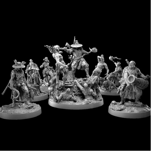 

Фигурка Novac Dawn: The Hunter And Retinue Set