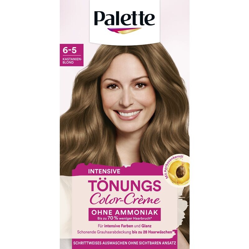 

Интенсивный оттенок цвета кремовый 6-5 каштановый блондин Poly Palette, 1 шт.