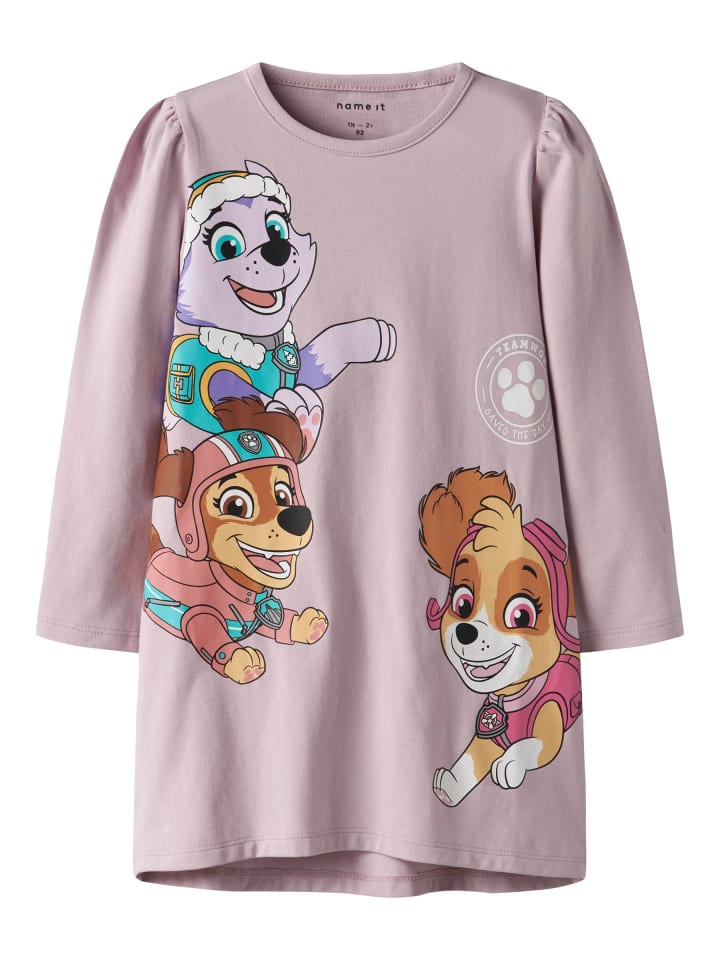 

Name it Ночная рубашка цвета «Сувенирная сирень»