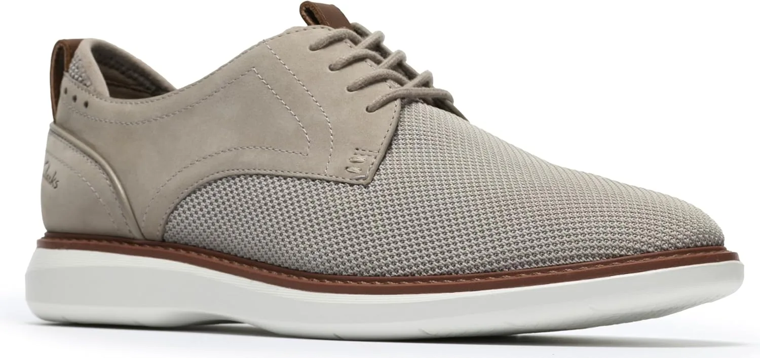 Мужские кроссовки Clarks Brantin Plain, серый — фото 2