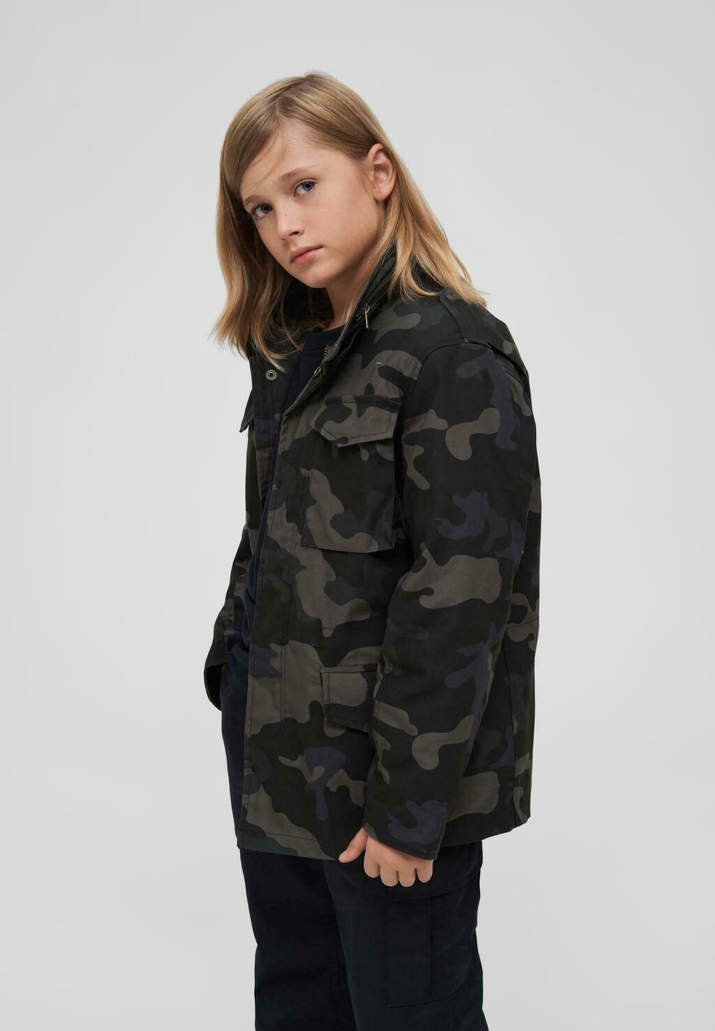 Куртка демисезонная Brandit, цвет dark camouflage — фото 2