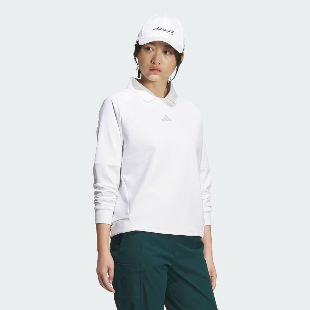 Толстовка с длинным рукавом Adidas [для гольфа] Adidas, white — фото 3