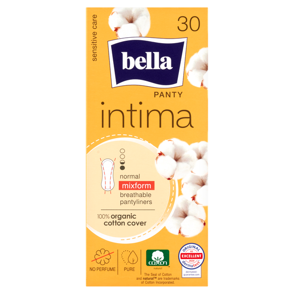 

Гигиенические прокладки, 30 шт./1 упаковка. Bella Intima panty normal