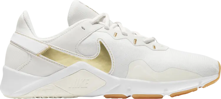 

Кроссовки Wmns Legend Essential 2 'Platinum Tint Metallic Gold Star', белый