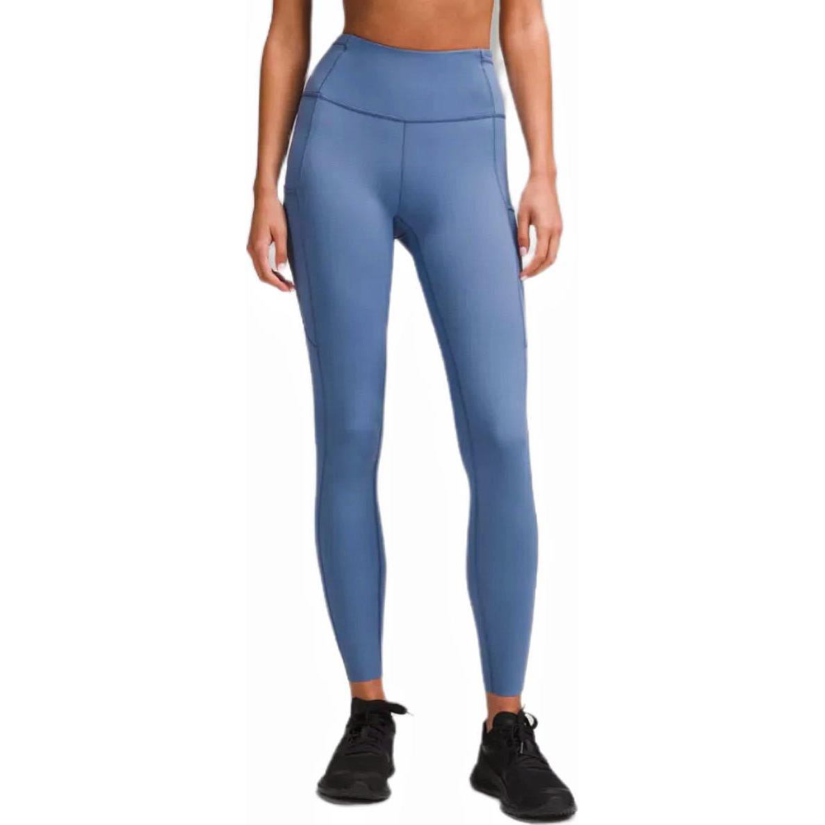 

Спортивные штаны Fast And Free для женщин Lululemon, oasis синий/oasb