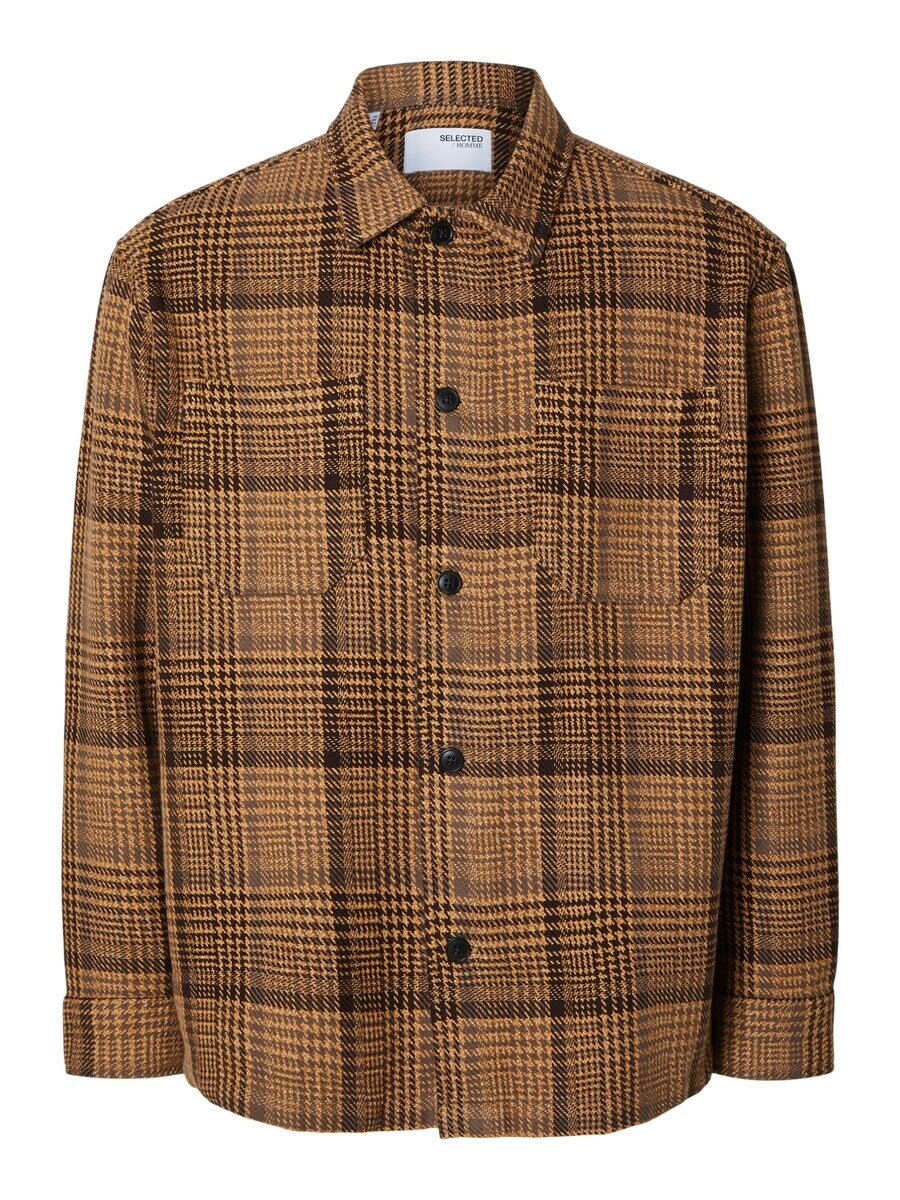 

Всесезонная куртка SELECTED HOMME Between-Season Jacket, цвет chocolate/pueblo