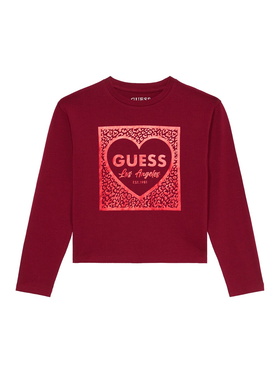 

Лонгслив GUESS, bright red