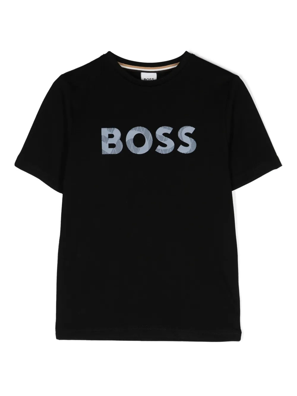 

Футболка с логотипом BOSS Kidswear, черный