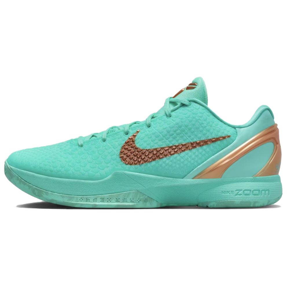 

Kobe 6 Protro Jalen Brunson Statue Of Liberty Nike, зеленый